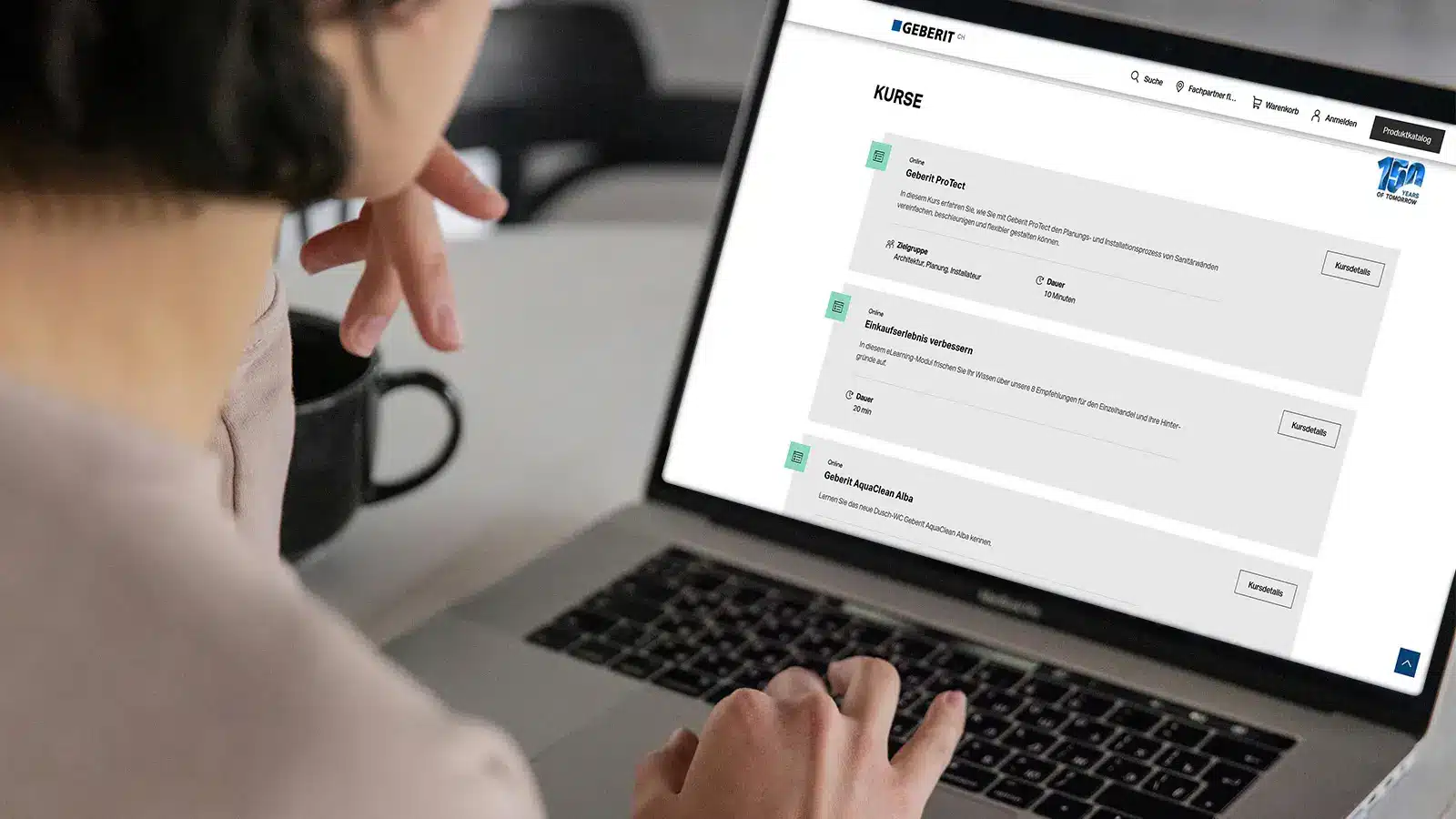 Geberit_Campus - BIMcadLAUNCHpad Der Geberit Campus schult Planer in verschiedenen Themen. Dieses Bewusstsein ist der erste Schritt zur Hersteller-Umsatz Steigerung.