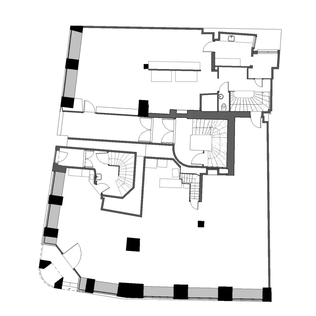 3D-Gebäudevermessung Wohn- und Geschäftshaus St. Gallen