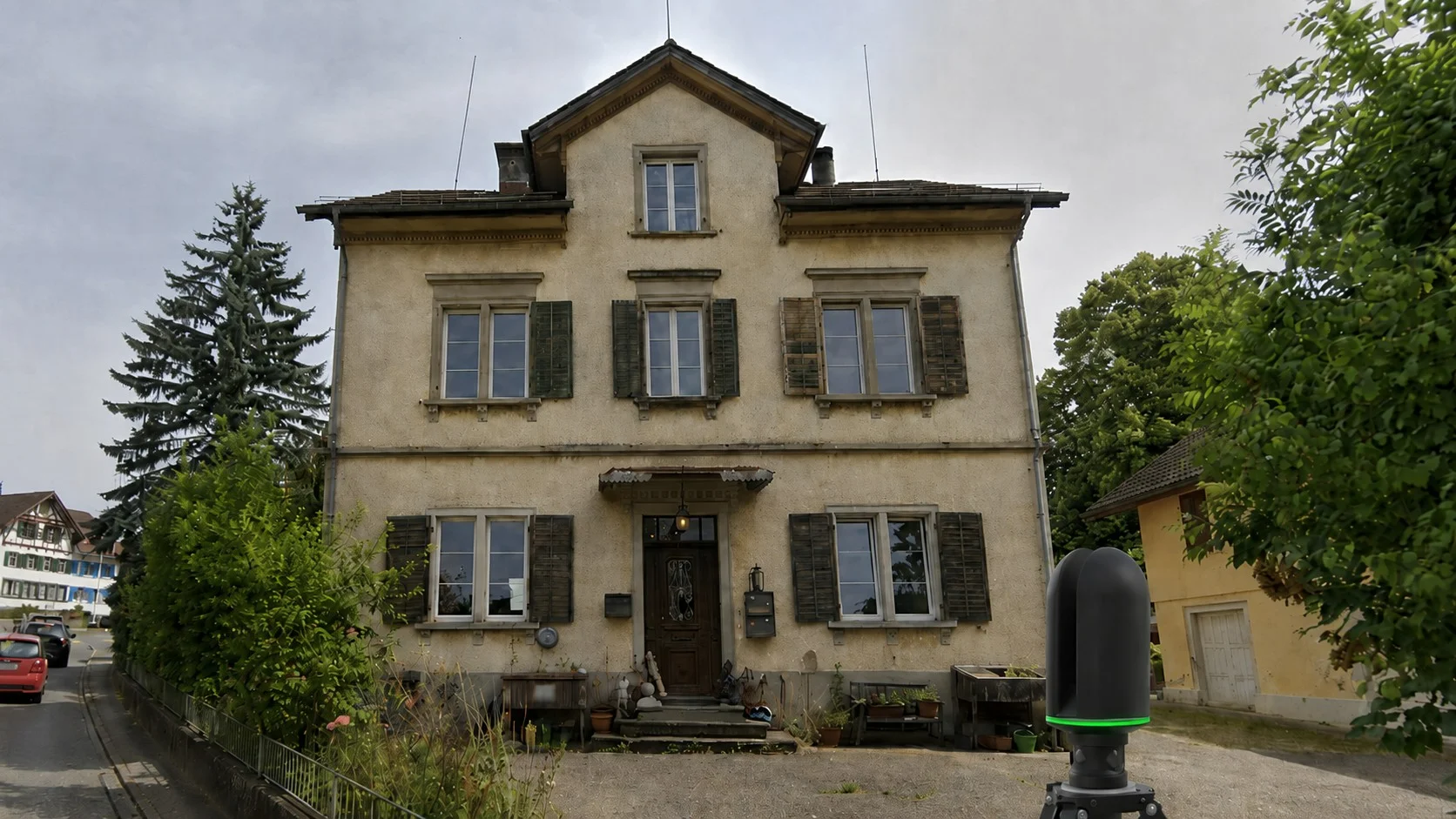 fassade vermessen lassen gebaeude gruet zuerich